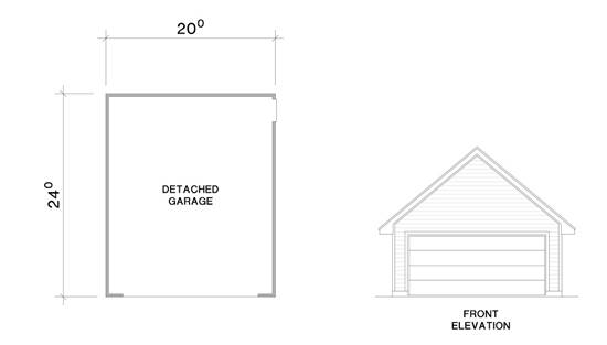 Garage Floor Plan